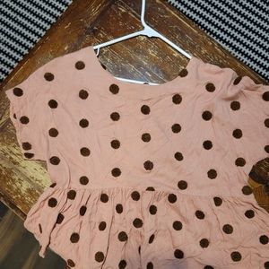 Adorable pink top